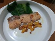 Gambar garlic butter salmon