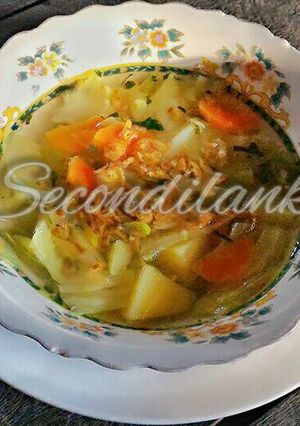 Foto resep Sop sayuran 😘