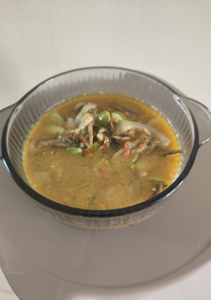 Gambar Sambal masak tempoyak petai