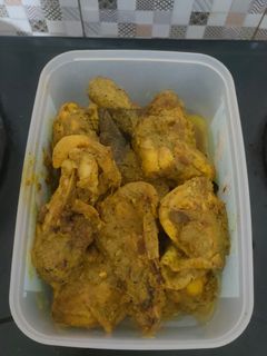Foto resep Ayam Ungkep Bumbu Kuning