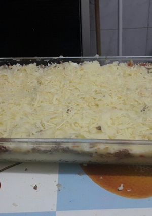 Una foto de Pastel de Papas!!!🍷🍽👌