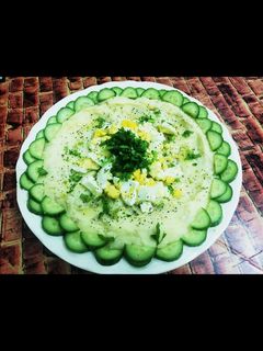 صورة لوصفة بطاطا مهروسه