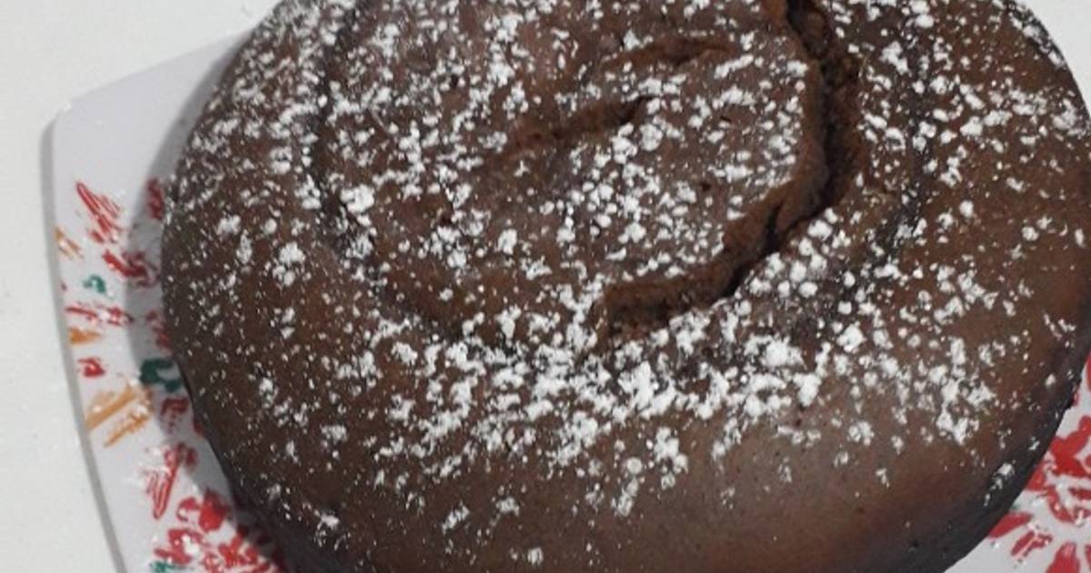 Pan de chocolate en olla express Receta de Gabriela Ace- Cookpad