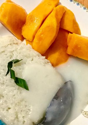 Foto resep Ketan Mangga (Mango Sticky Rice) Ala Ala