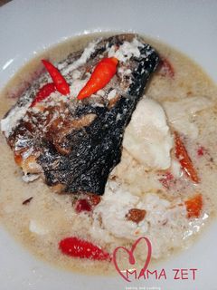 Foto resep Garih batanak (masakan santan, ikan asin) khas banjar