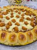 بيتزا🍕 محشيه الاطراف 🍕🍕