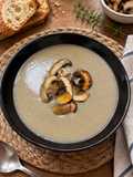 Crema de Portobello y Patata al Jengibre !!!!