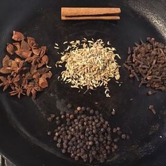 A picture of California Farm Toasted Five Spice Flavoring from scratch.