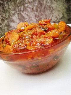 A picture of Carrot souce.