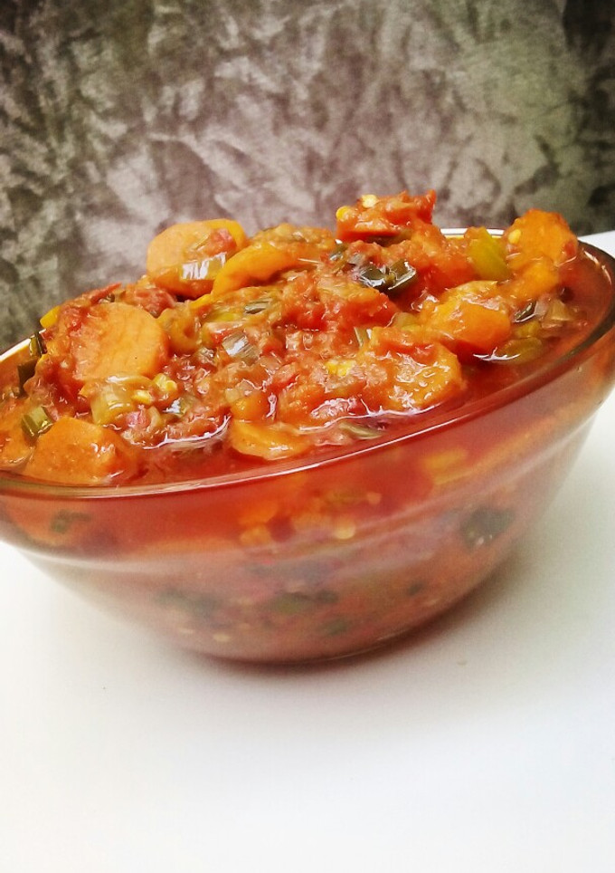 A picture of Carrot souce.