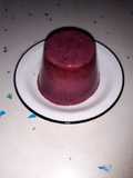 Flan de frutos rojos Fit