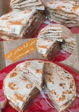 عکسی از دستور کرپ کیک مینی