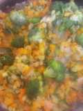 Tortilla de verduras y avena