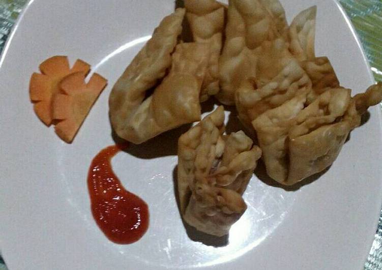 Pangsit goreng korsay