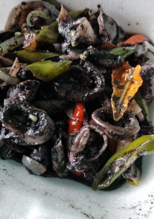 Foto resep Oseng Cumi Hitam