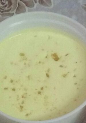 A picture of Carmalized Banana Ice Cream.