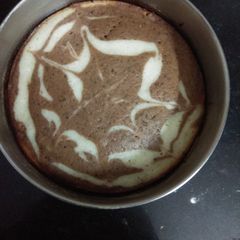 A picture of Marble cake with out oven.