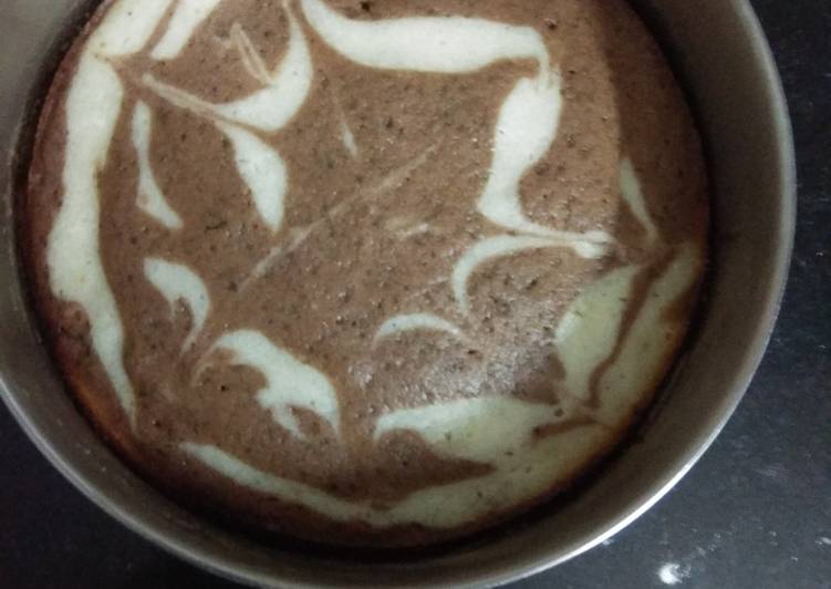 Marble cake with out oven