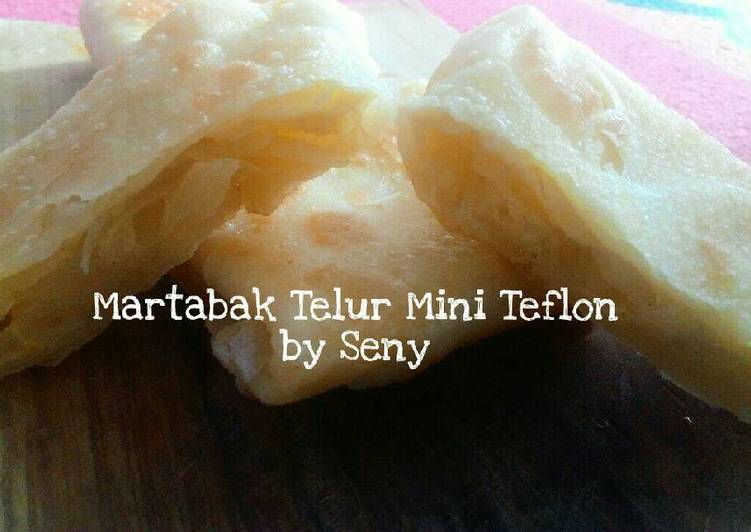 Resep Martabak Telur Mini Teflon yang Enak Banget