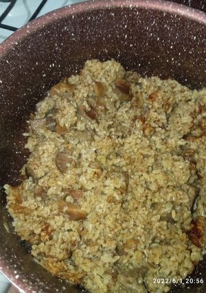 صورة لوصفة ارز بالكبد والاوانص