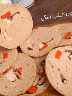 عکسی از دستور ژامبون (کالباس) خانگی