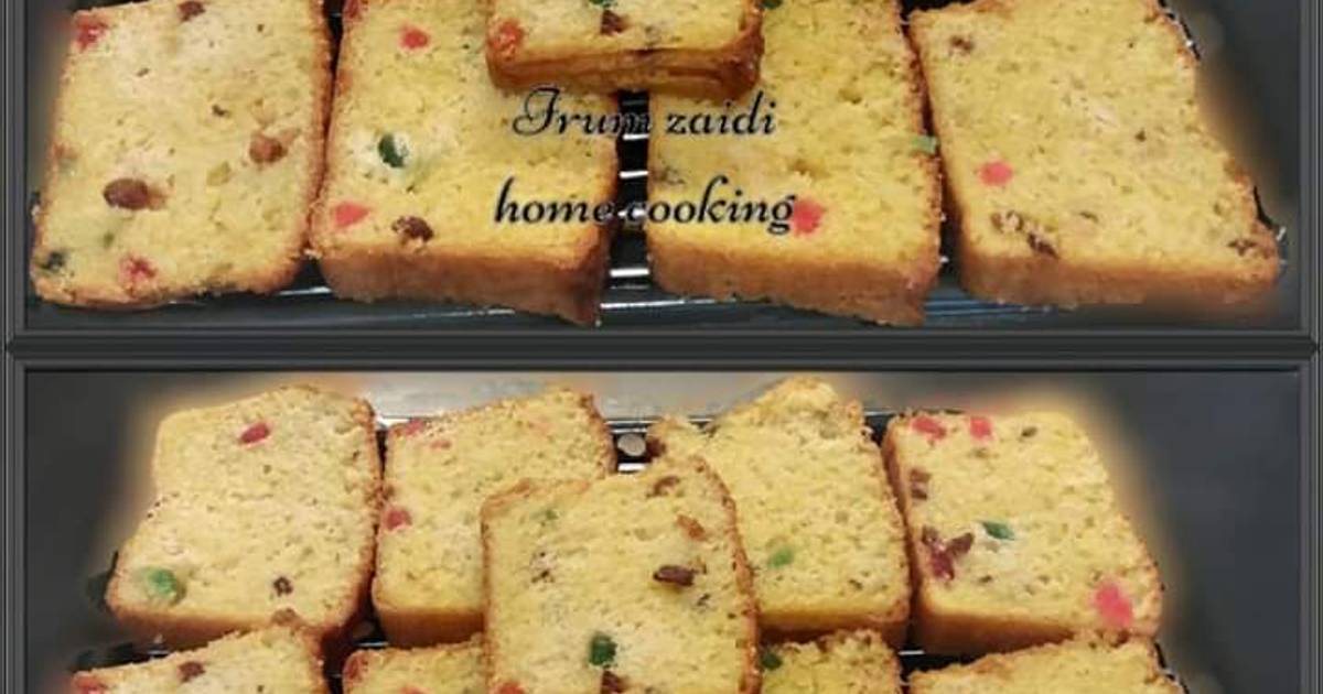 🎂🍒🍇🍊Light Fruit Cake🍇🍊🍒🎂 Recipe by Irum Zaidi Home Cooking - Cookpad
