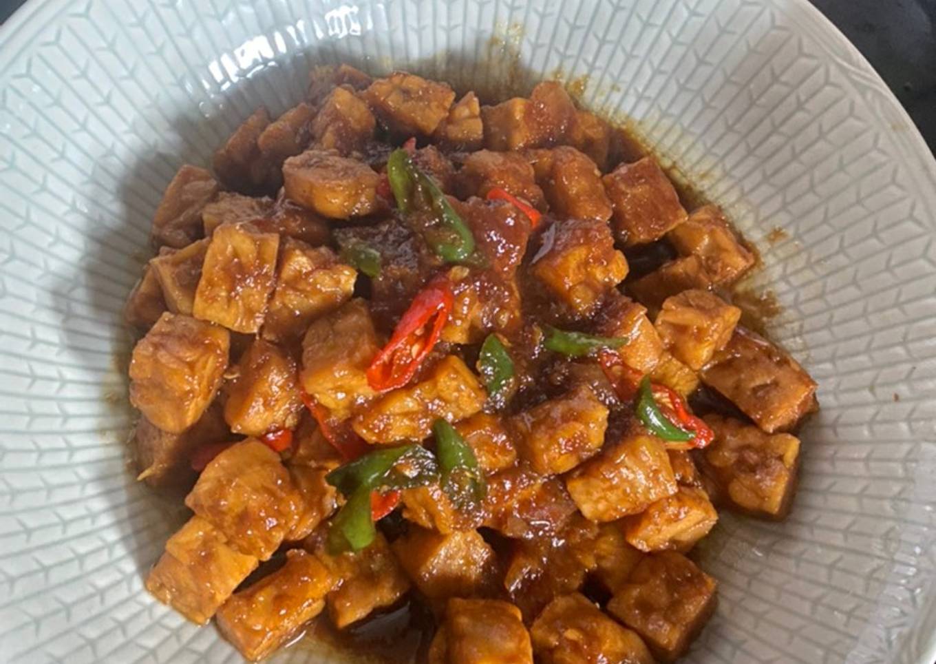 Tumis tempe kecap
