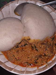 A picture of Egusi soup.