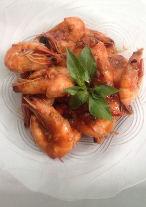 Foto resep Udang Sambel kemangi