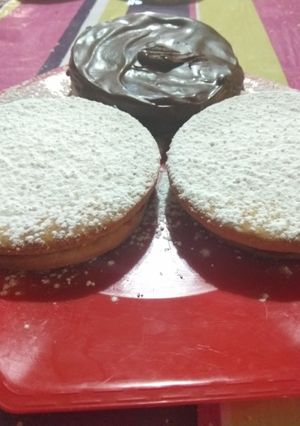 Una foto de Alfajores caseros