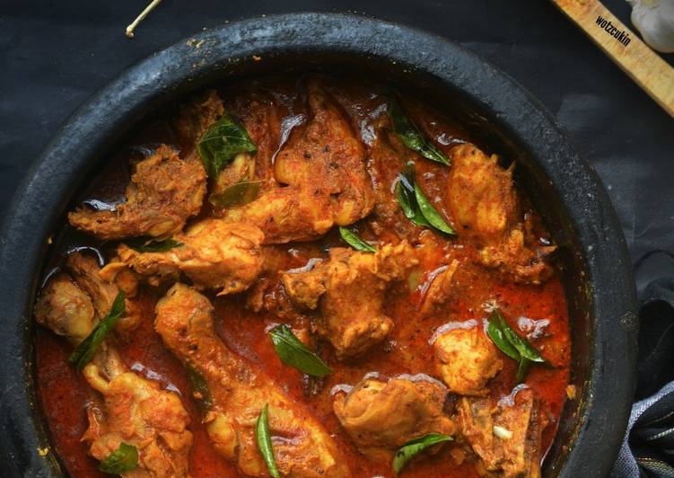 Step-by-Step Guide to Prepare Quick Chicken Ghee Roast curry