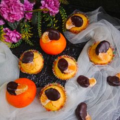 A picture of Orange Sunset Muffins.