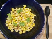 A picture of corn chaat
