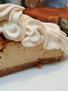 Una foto de Tarta de queso con dulce de leche