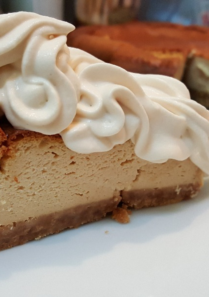 Una foto de Tarta de queso con dulce de leche 