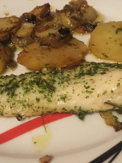 Una foto de Abadejo en salsa verde