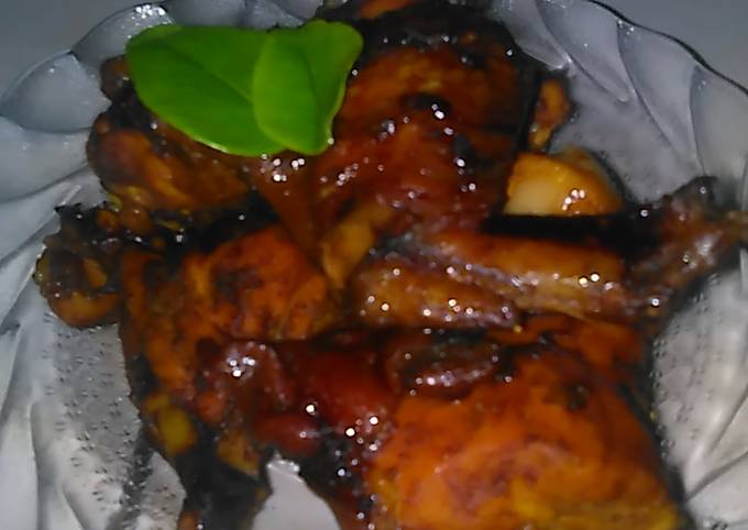 Ayam panggang kecap pedas (oven)