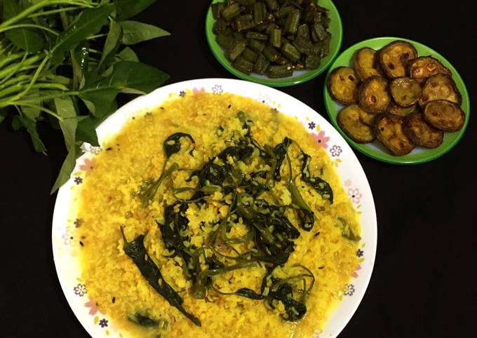 Water Spinach Khichdi