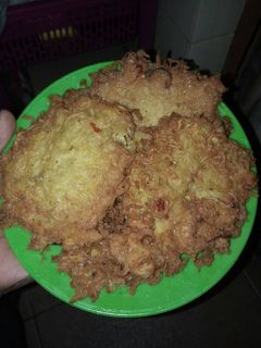 Foto resep omelet mie soto pedas