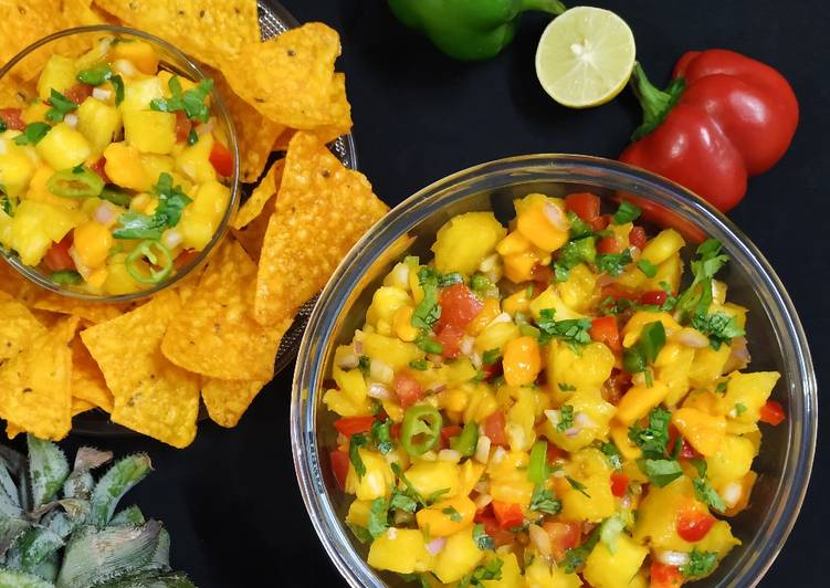 Easiest Way to Make Homemade Pineapple Salsa