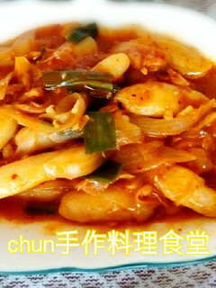 韓式辣炒年糕【哈韓風】 的食譜成品照片