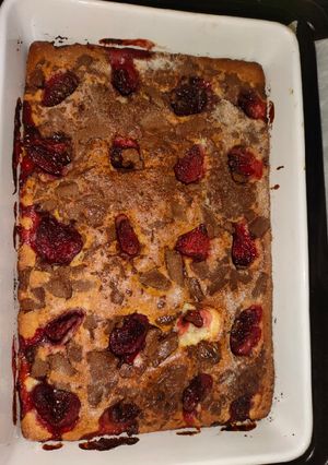 Epres-csokis kevert süti recept fotója