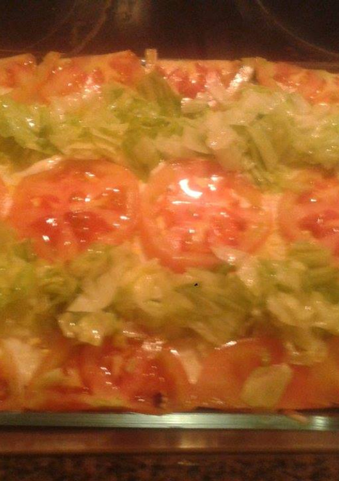 Una foto de Pastel de verano vegetal