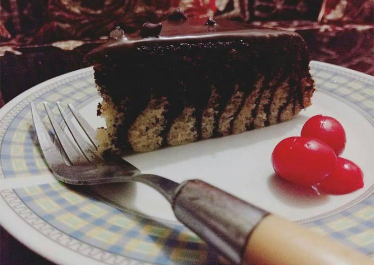🍰Rice cooker zebra strips cake