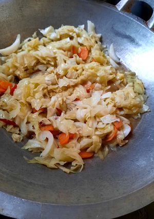 Foto resep Tumis wortel sayur kol