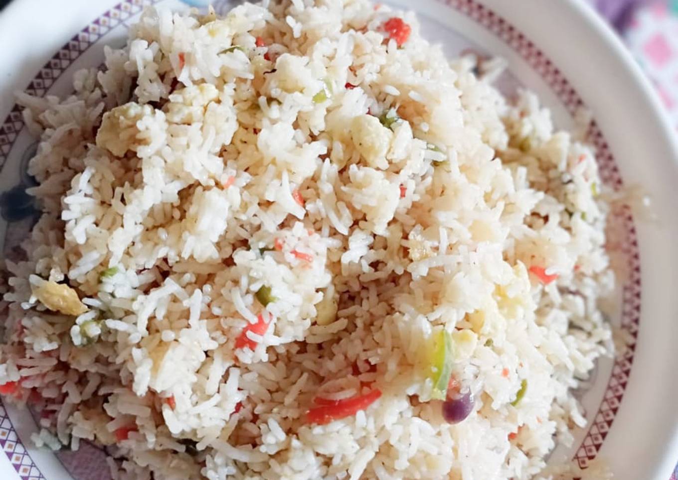 Fried Rice with Left over rice