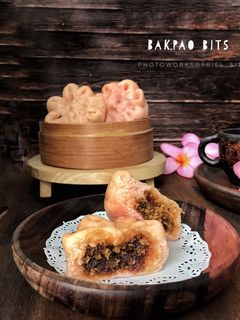 Foto resep Bakpao dg bits (beetroot steamed bun)