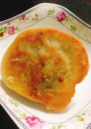 Hình của món Bánh hotteok.