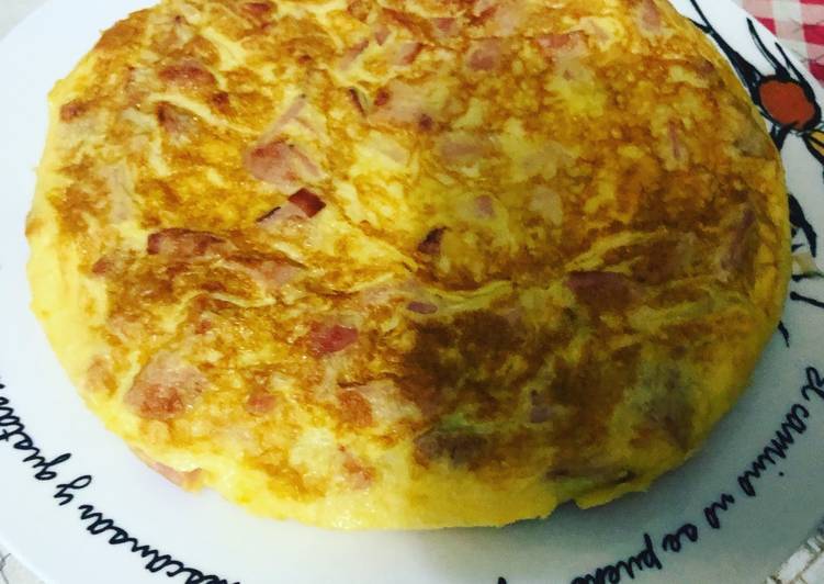 Tortilla de salchicha Frankfurt