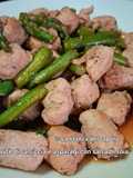 Sauté di Salsiccia e Asparagi con Salsa di Soia🥘